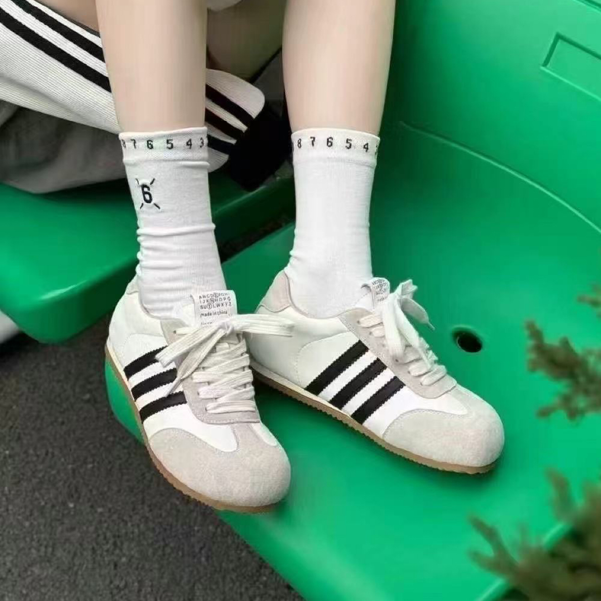 平跟修面皮休闲春季时尚休闲鞋潮鞋潮流欧若动感风