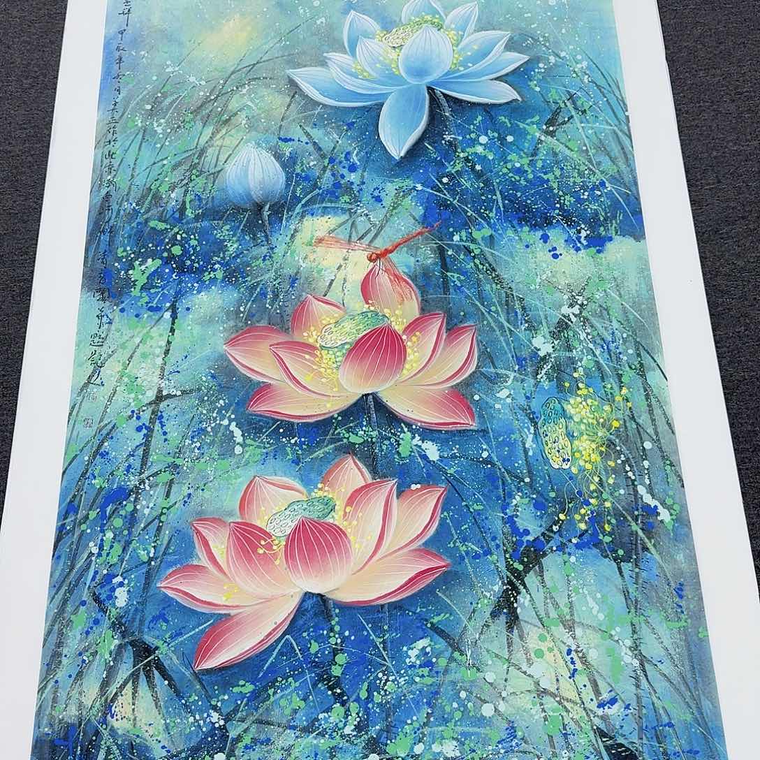 国画多次参加国内外大型