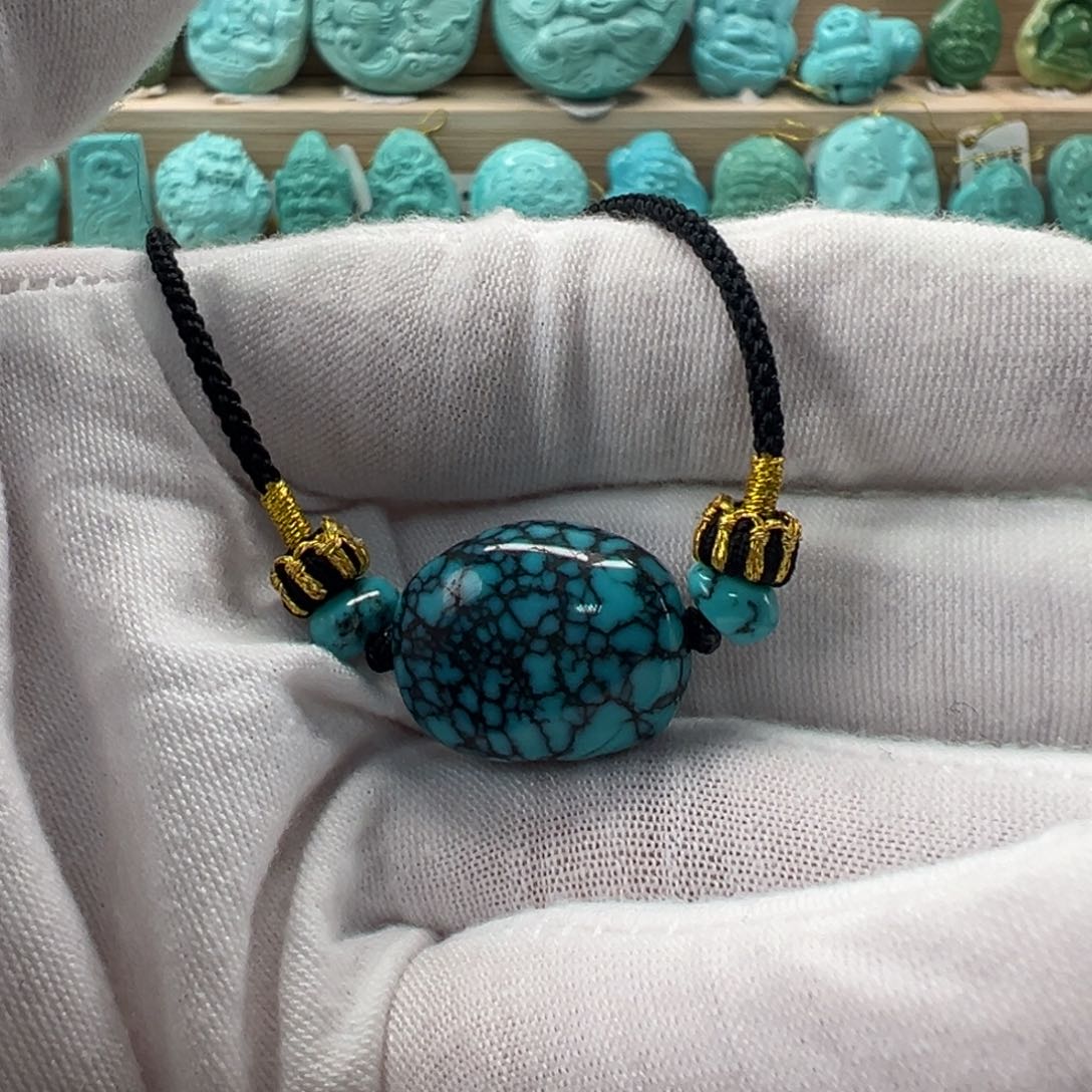 未镶嵌绿松石随形15.5mm