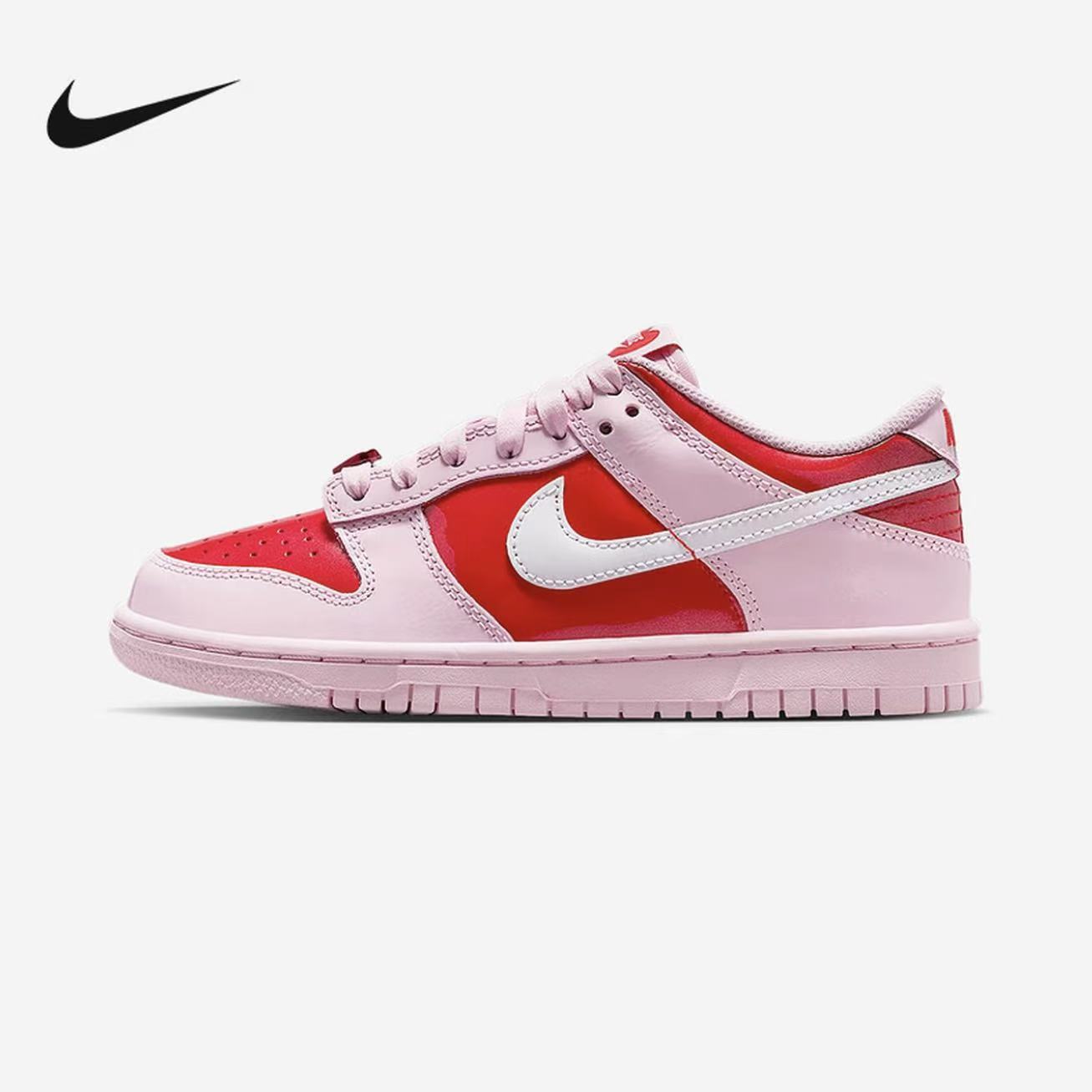 NIKE/耐克【情人节限定】DUNK大童潮流时尚运动休闲板鞋IQ0218663