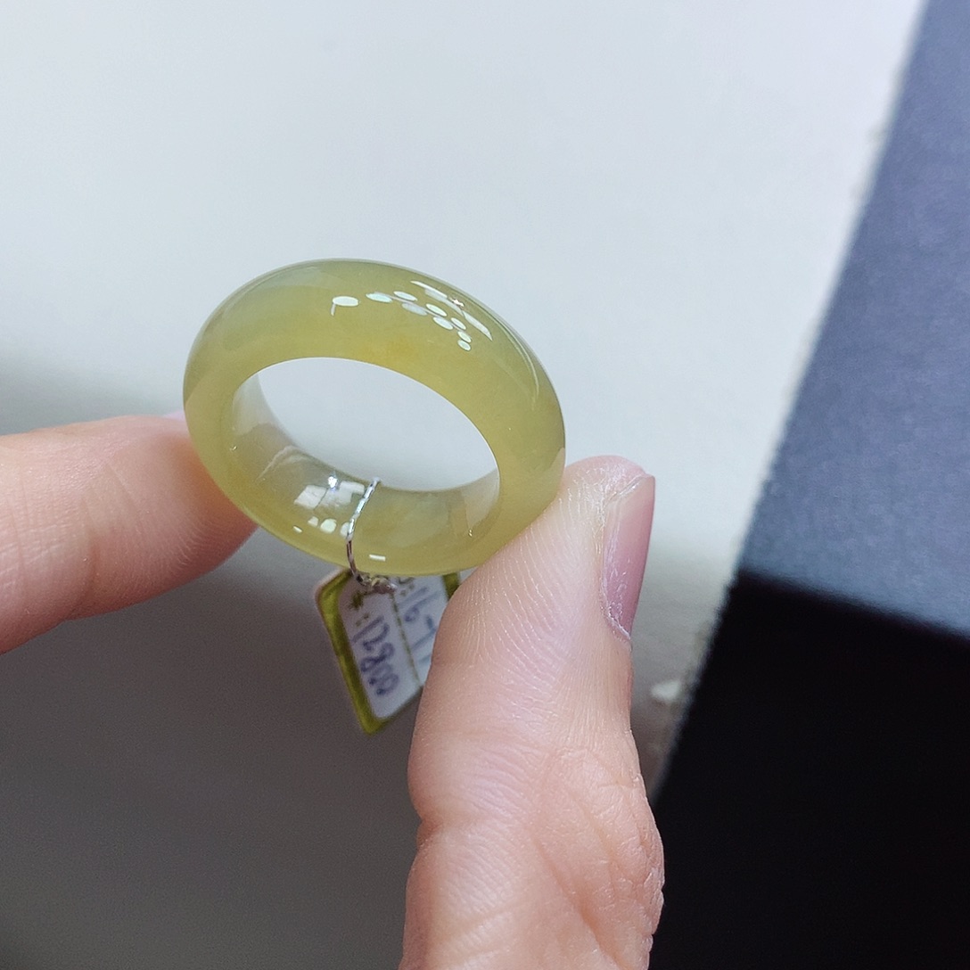 未镶嵌戒指翡翠16-17号