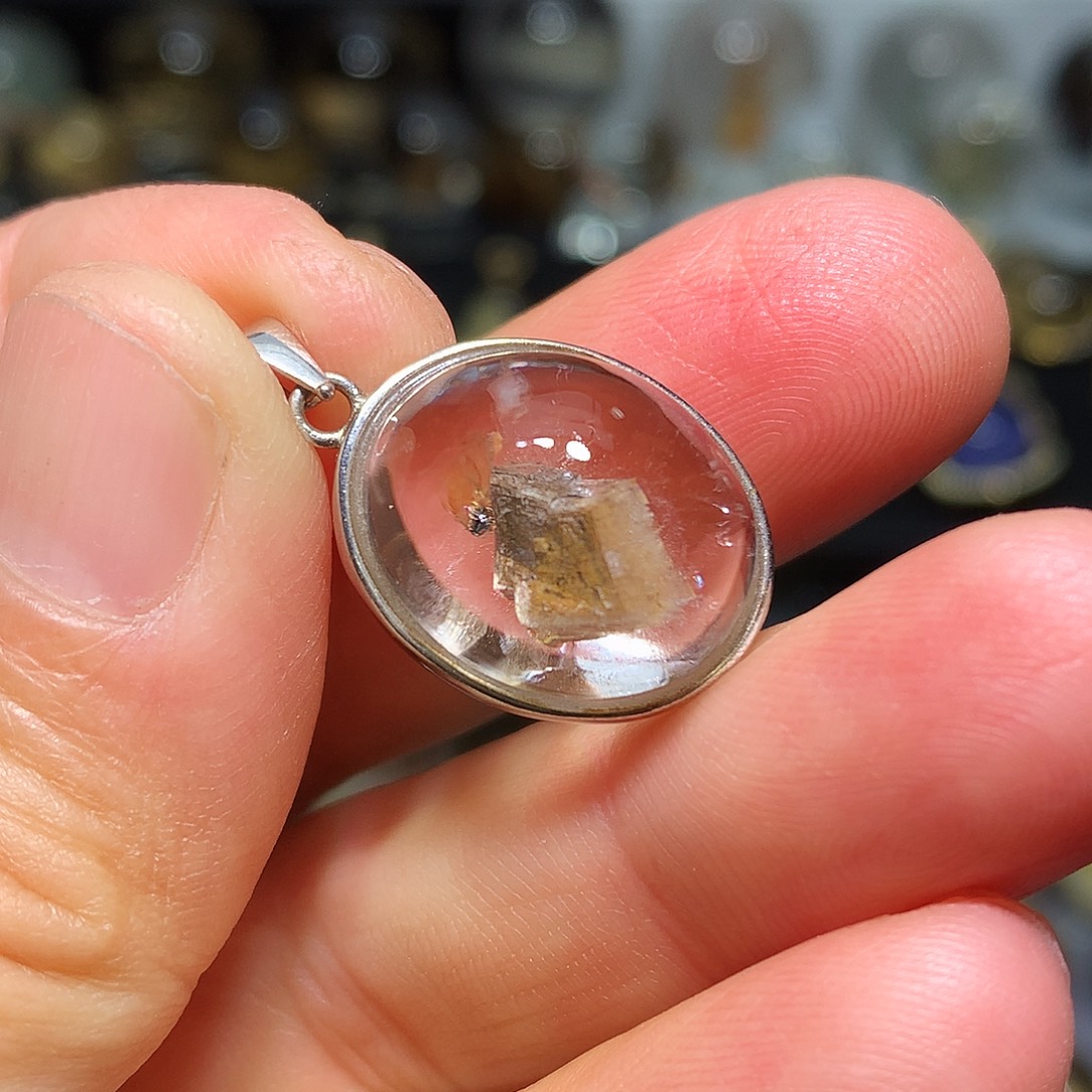 珠宝半成品水晶银S925镶嵌定制款