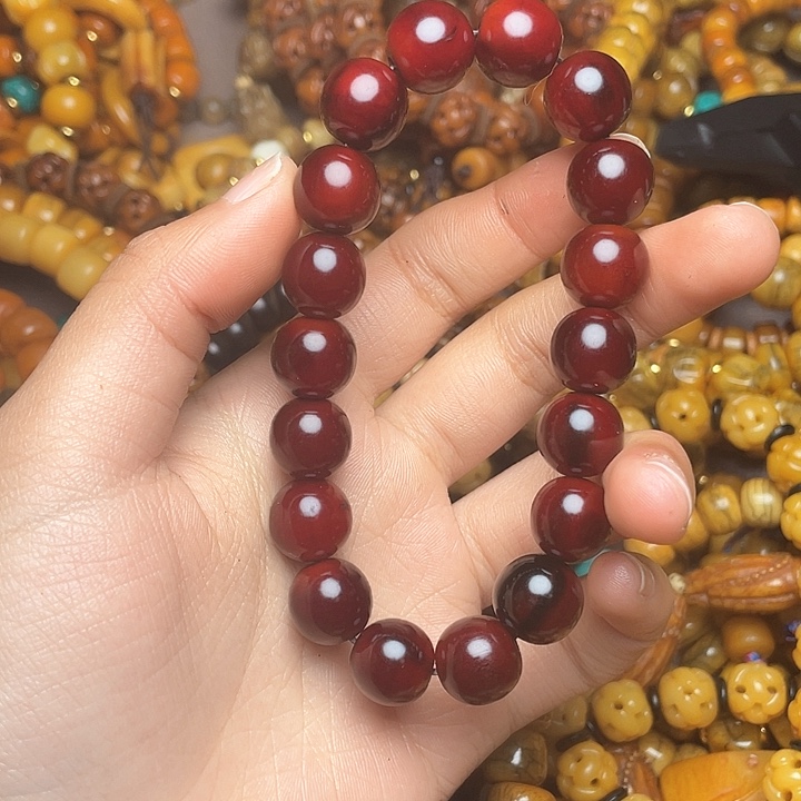 牛骨手串/手链昵***置牦牛骨手串