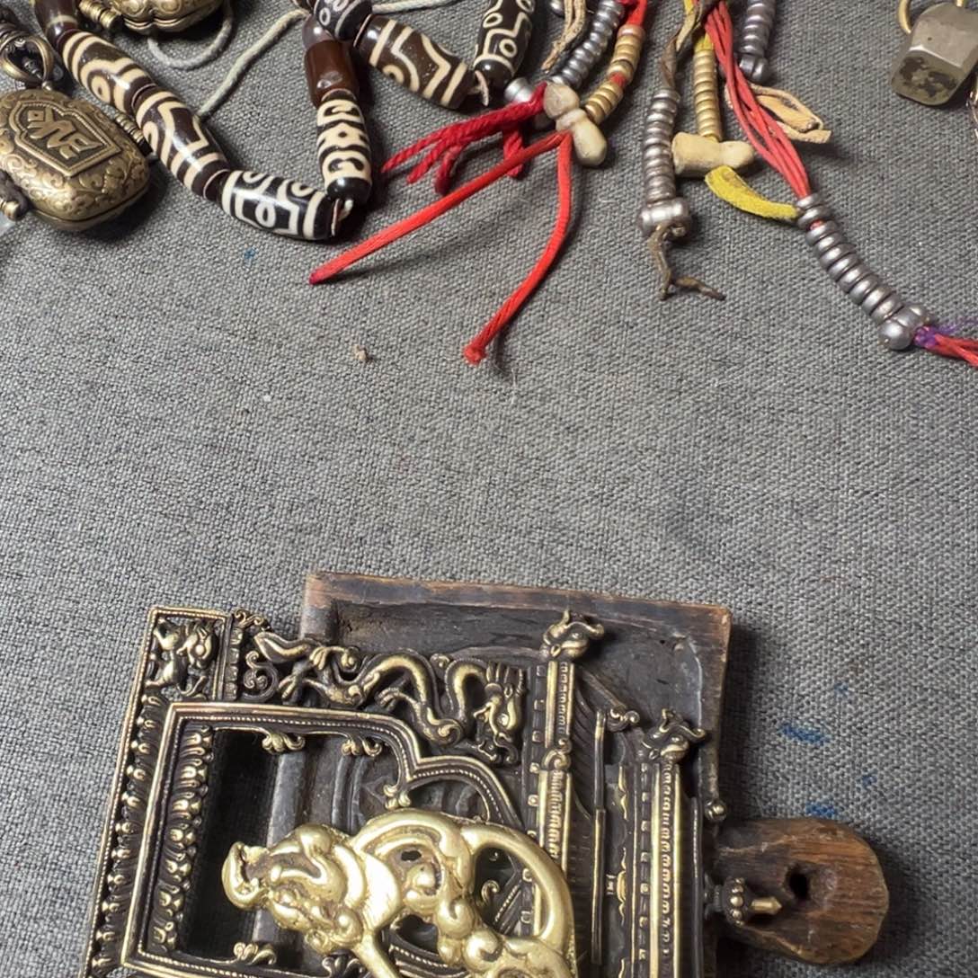 琉璃纯铜合金工艺品随机发货