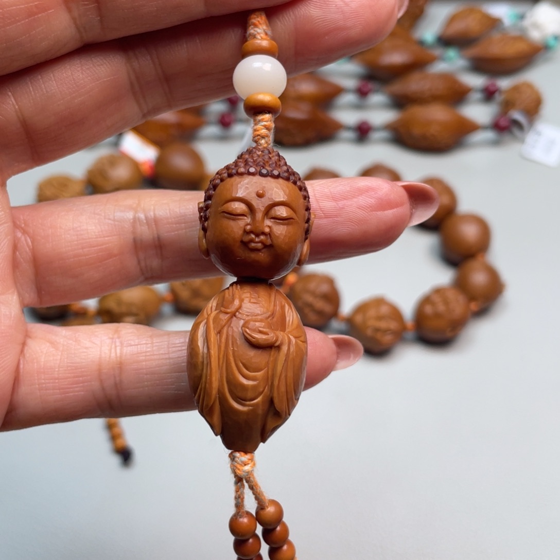 橄榄核手串/手链橄榄核雕工艺