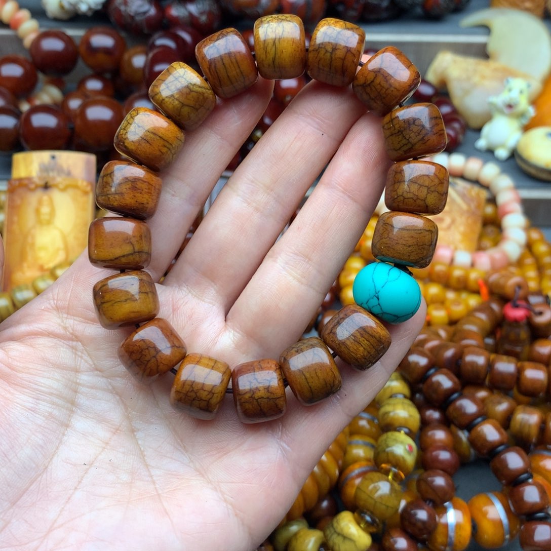 牛骨手串/手链让***了牛骨