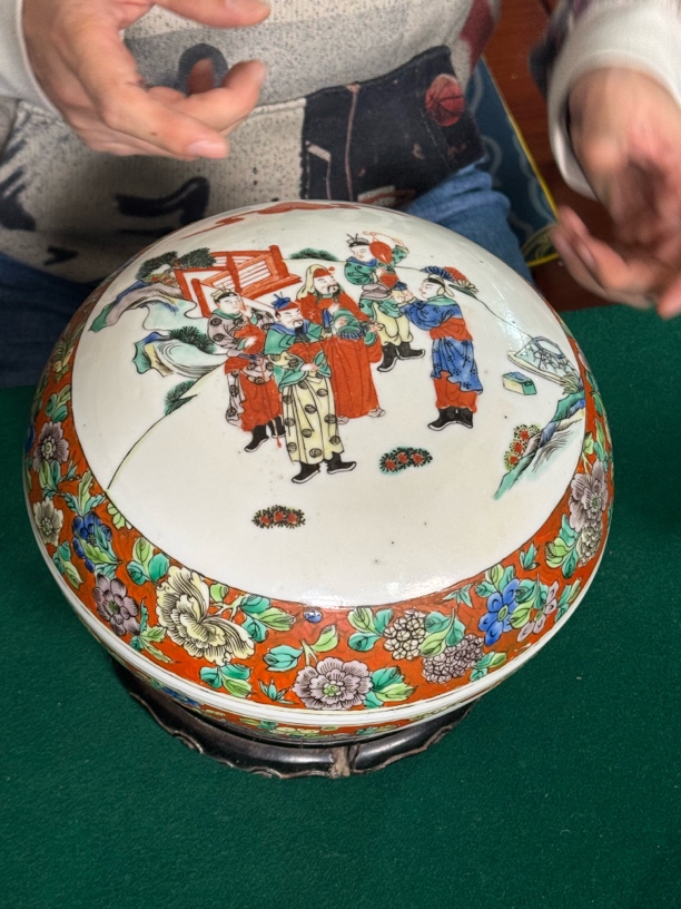 艺术收藏品 粉彩捧盒