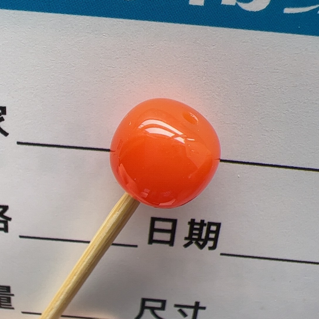 南红玛瑙原矿南红9mm未镶嵌