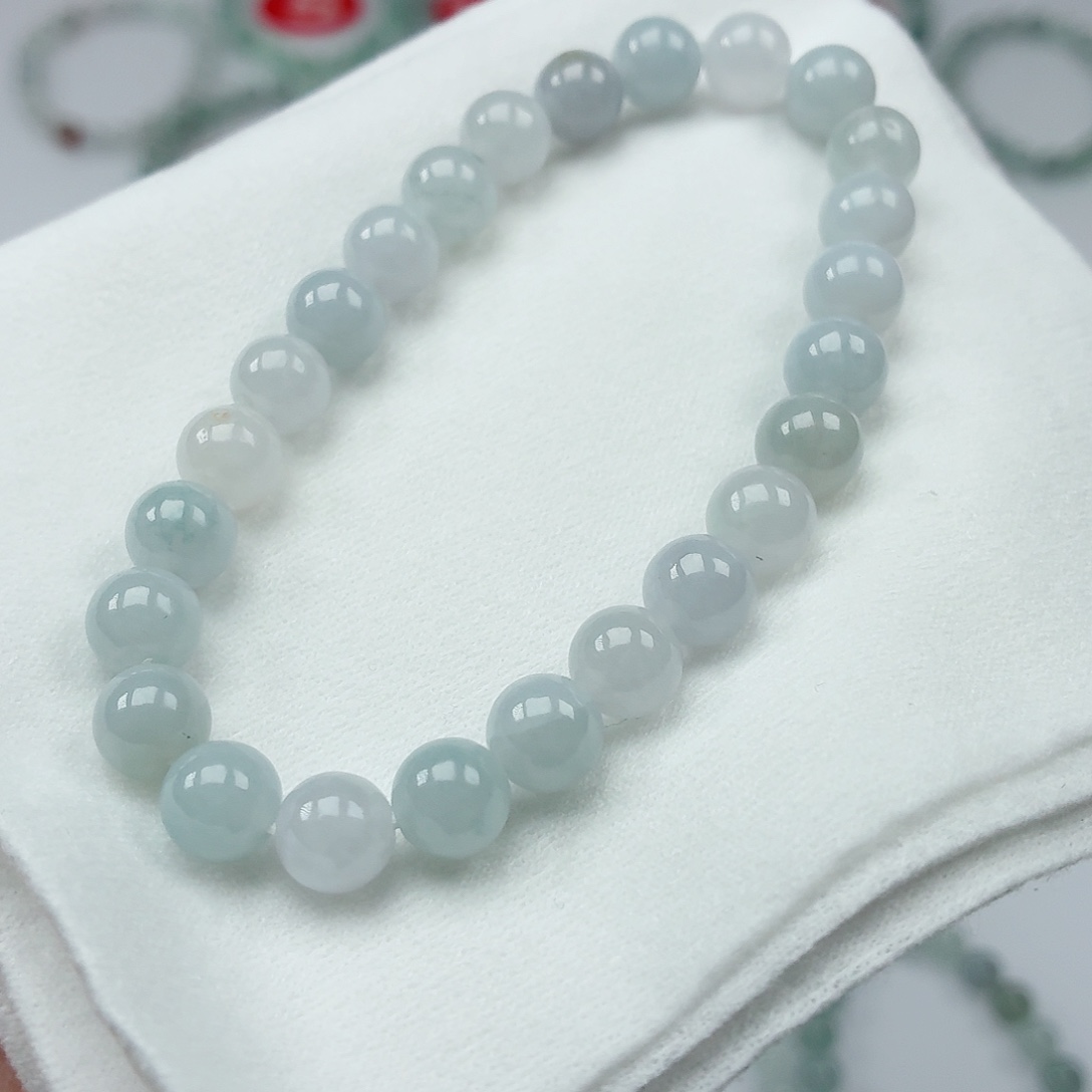 翡翠未镶嵌手链卡7.6（货中）