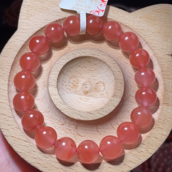 南红玛瑙未镶嵌10咪冰粉1364