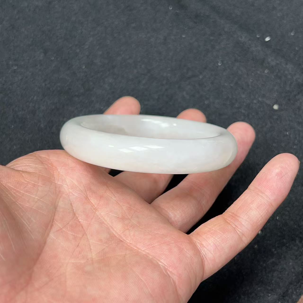 天然和田玉手镯 H271—多样性发一件