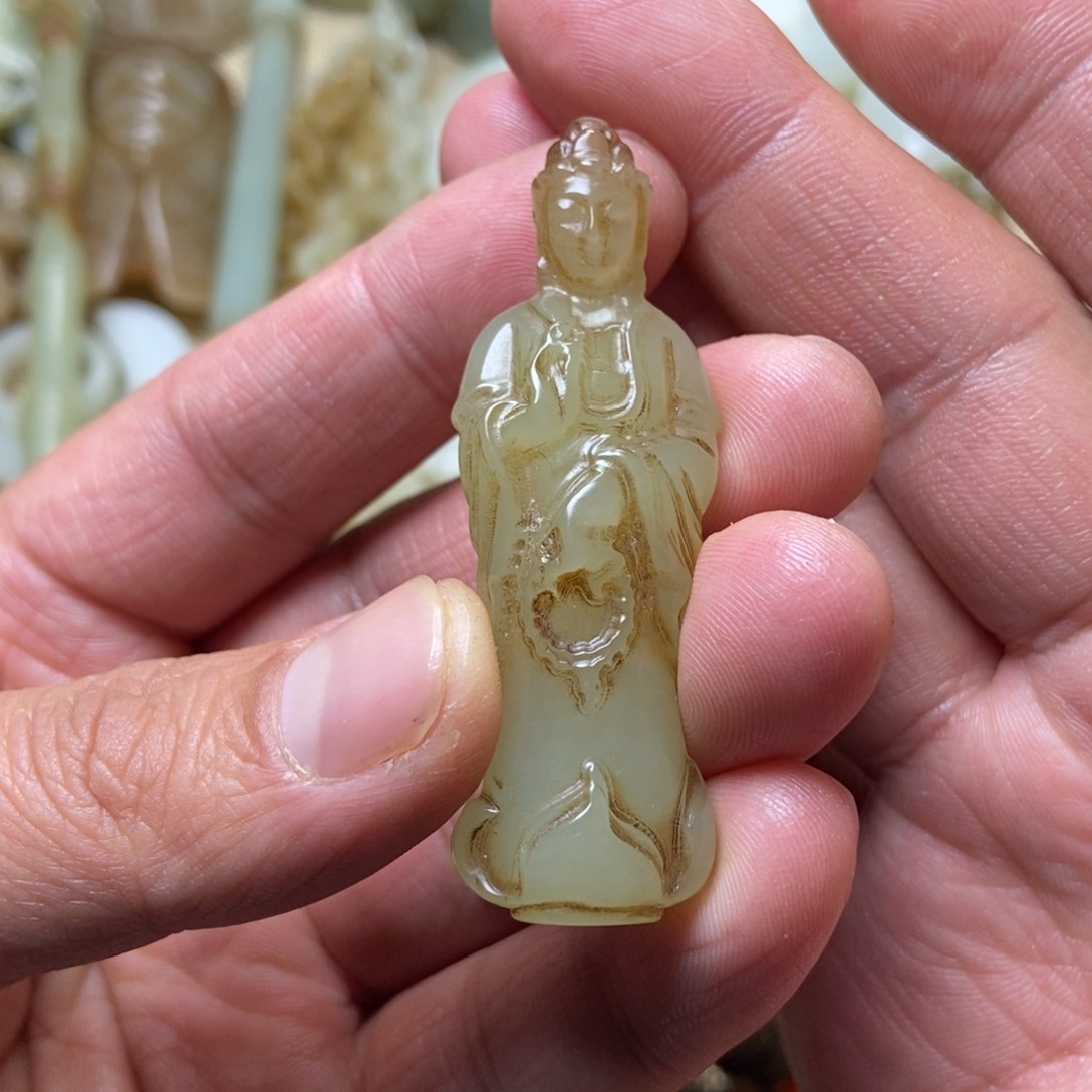 和田玉挂件未镶嵌