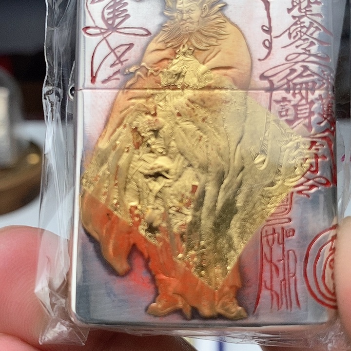 嘉****妈鬼王镀银镀金钟馗黄铜时刻经雕