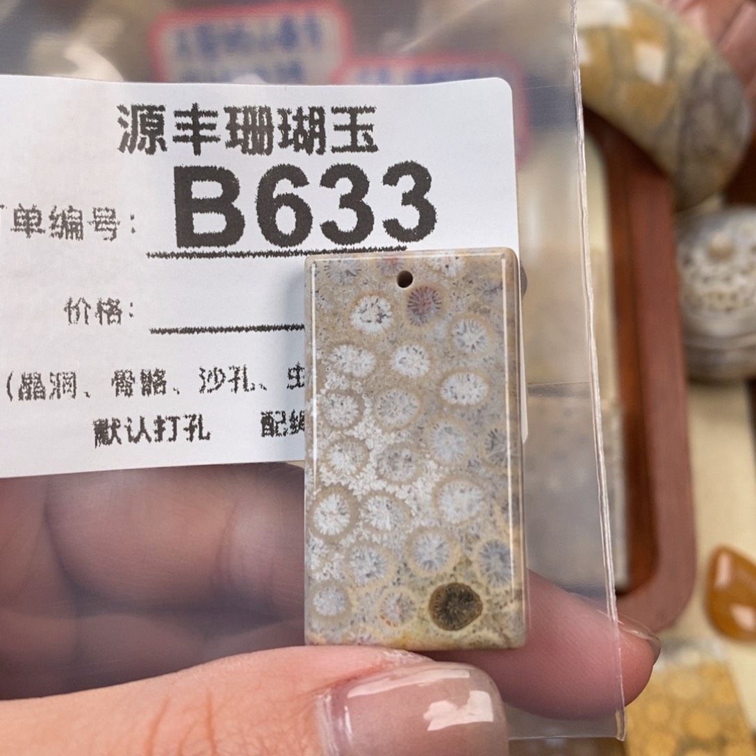 硅化玉颈饰未镶嵌在****果