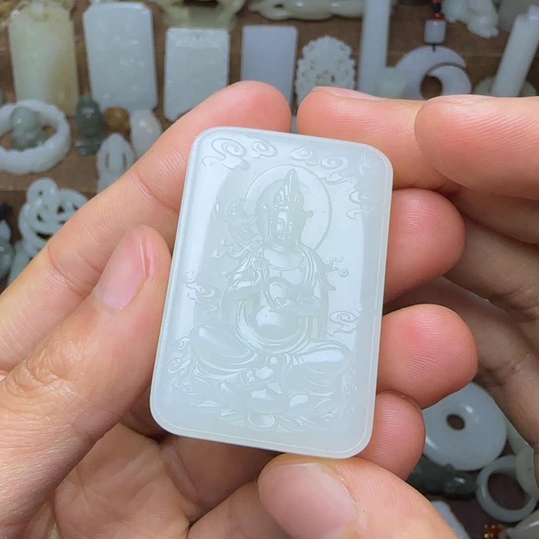 和田玉挂件未镶嵌用****5