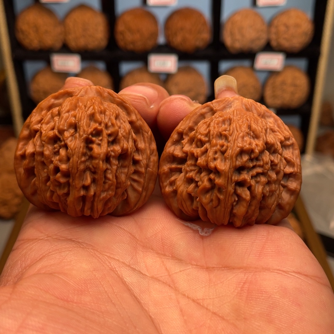 文玩核桃吊坠流水楼43