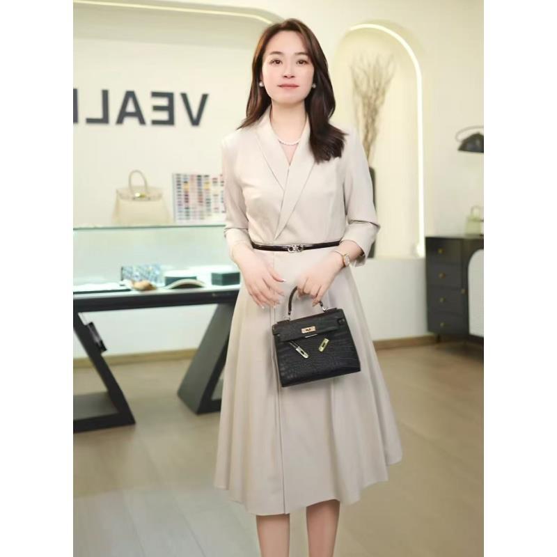 【931连衣裙】薇乐气质轻奢时尚女神百搭女士夏季单肩