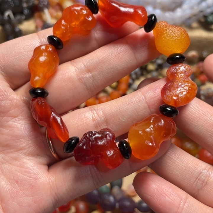 玛瑙/玉髓合金手链