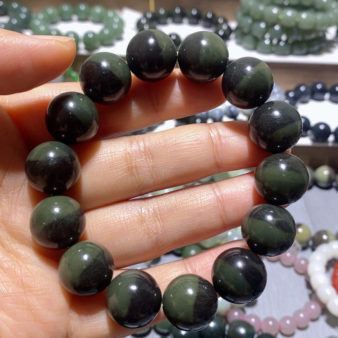 和田玉手链未镶嵌