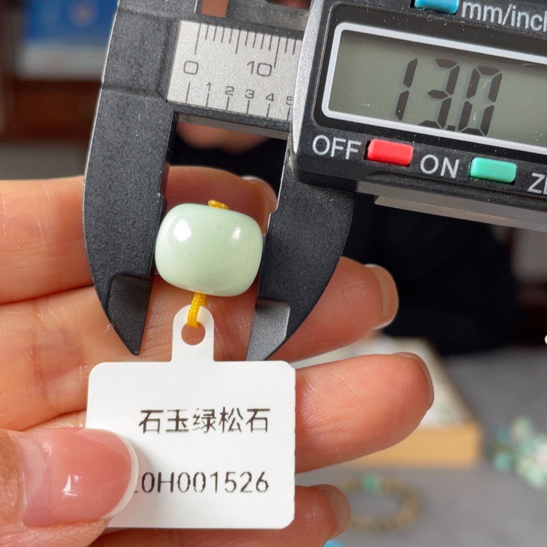 绿松石未镶嵌颈饰