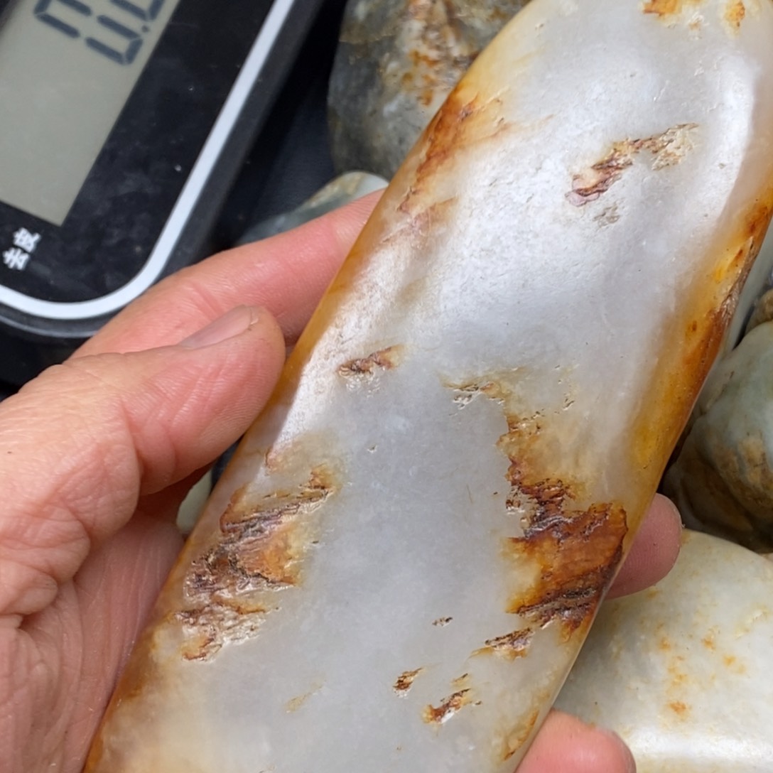 和田玉挂件银S925镀金镶嵌