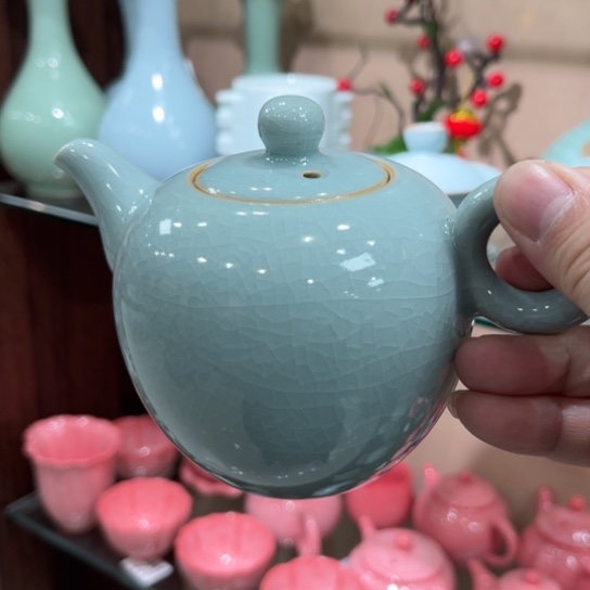 陶瓷茶具汝瓷茶具