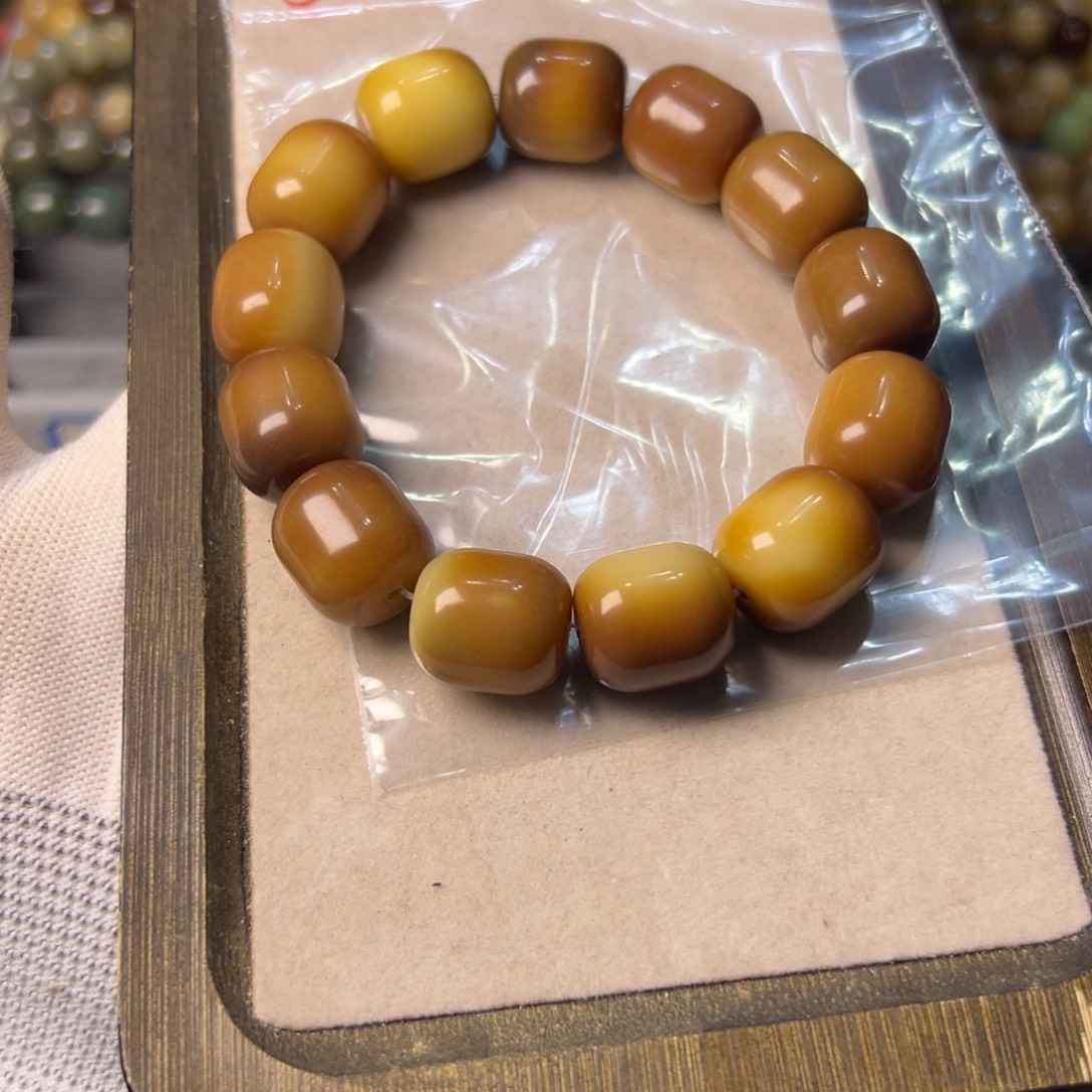 杂***胃菩提根/象牙果手串3号大年糕卡16×18  瑕疵不退换