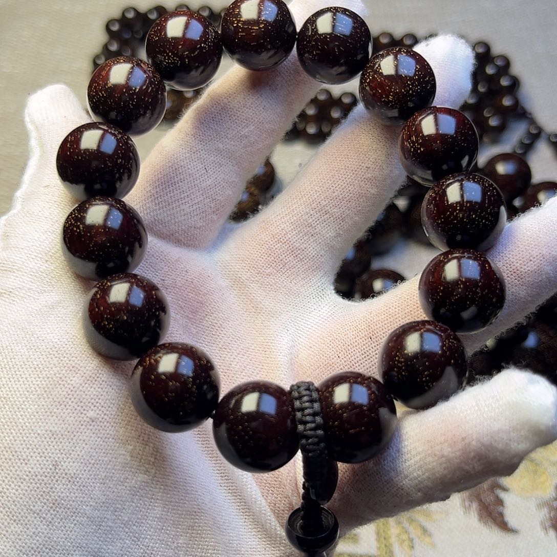 檀香紫檀（小叶紫檀）1.5 15颗满星