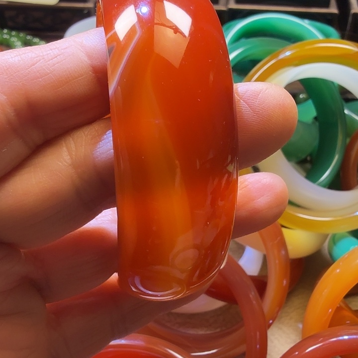 玛瑙/玉髓未镶嵌手镯