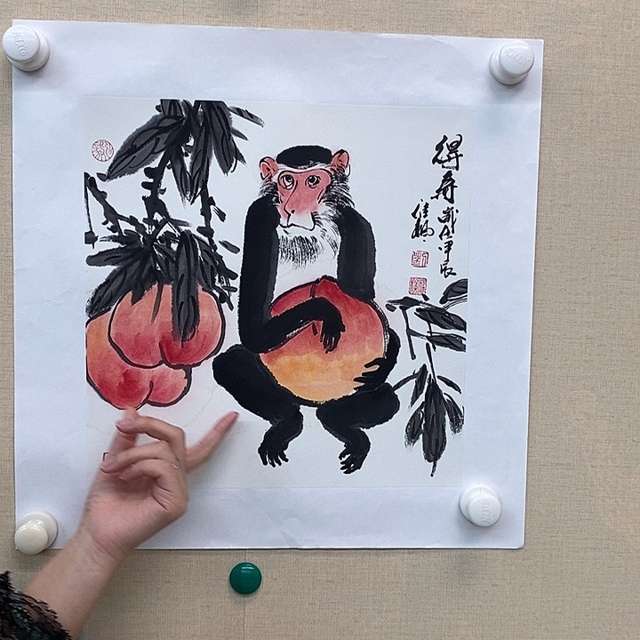 国画刘彦丰老师国画作品