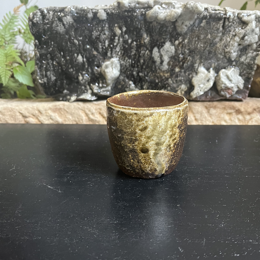 云南龙窑柴烧手捏杯茶具