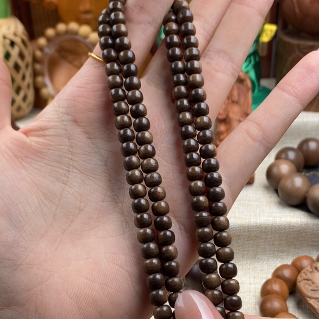 手串/手链檀香木迈索尔，老山檀，0506黑肉沉水