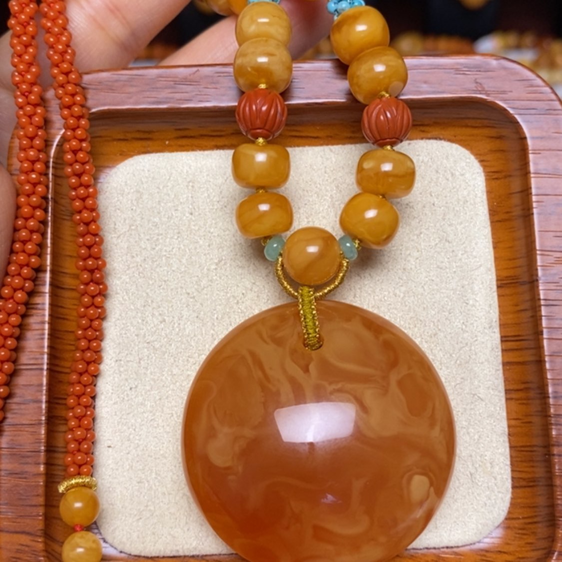 【闪购商品】未镶嵌蜜蜡颈饰项链