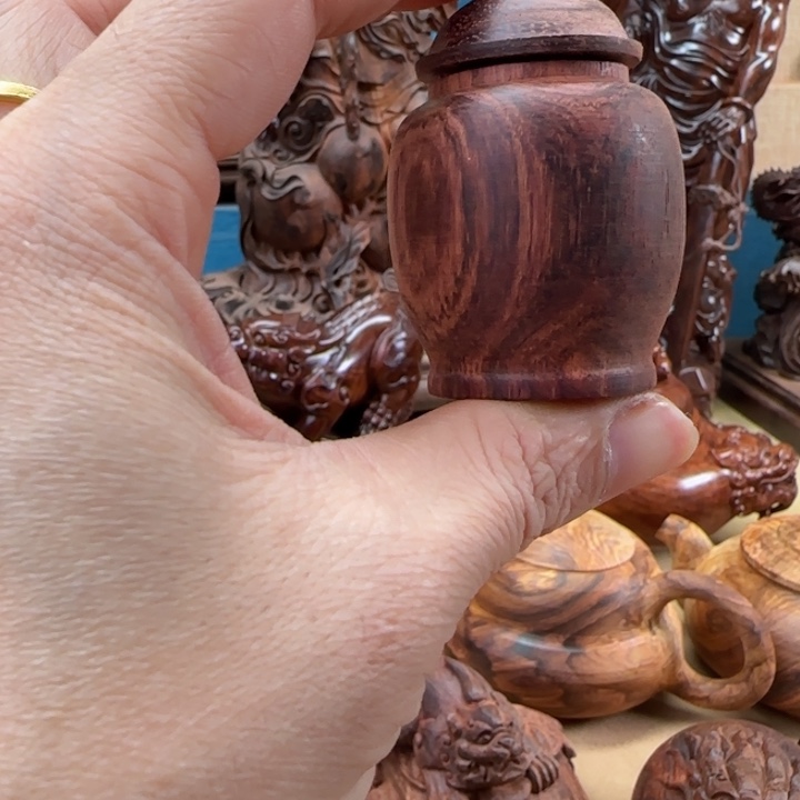 黄花梨/降香黄檀品香罐