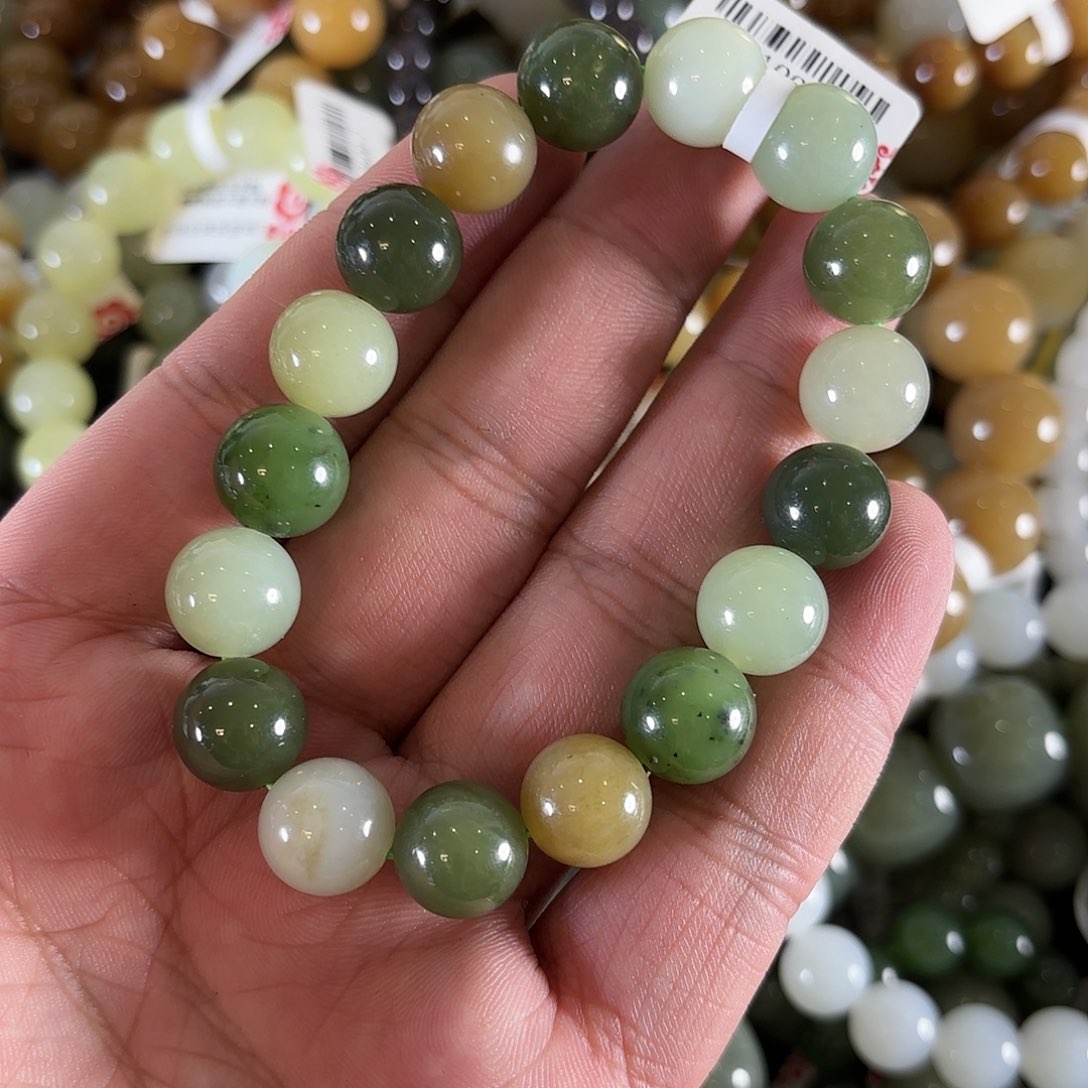 和田玉手链未镶嵌W400