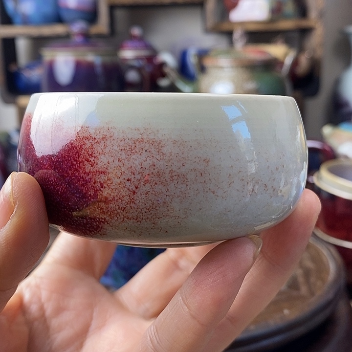 中国神后钧瓷茶具
