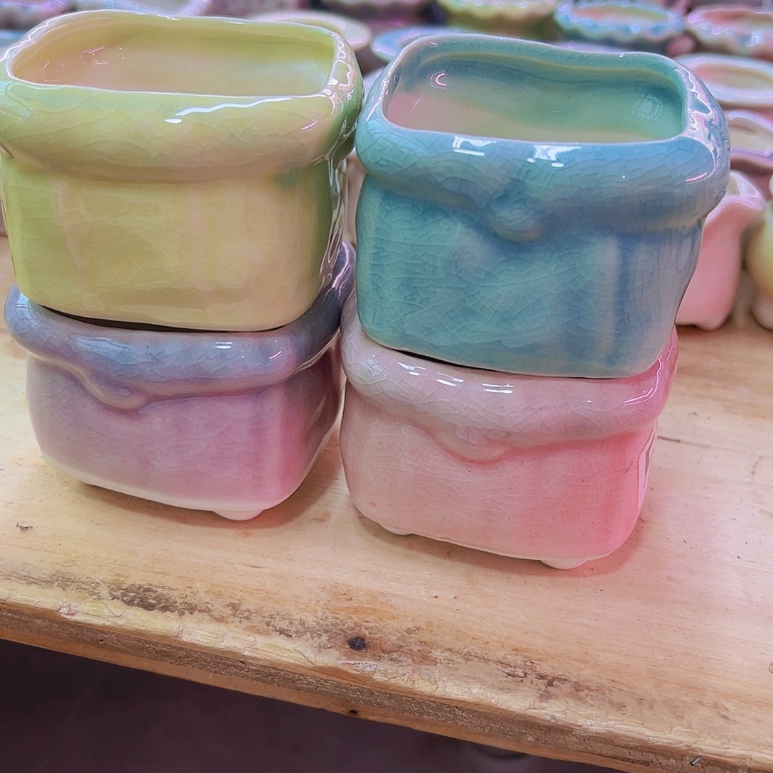 陶瓷花盆当场凑满12包邮