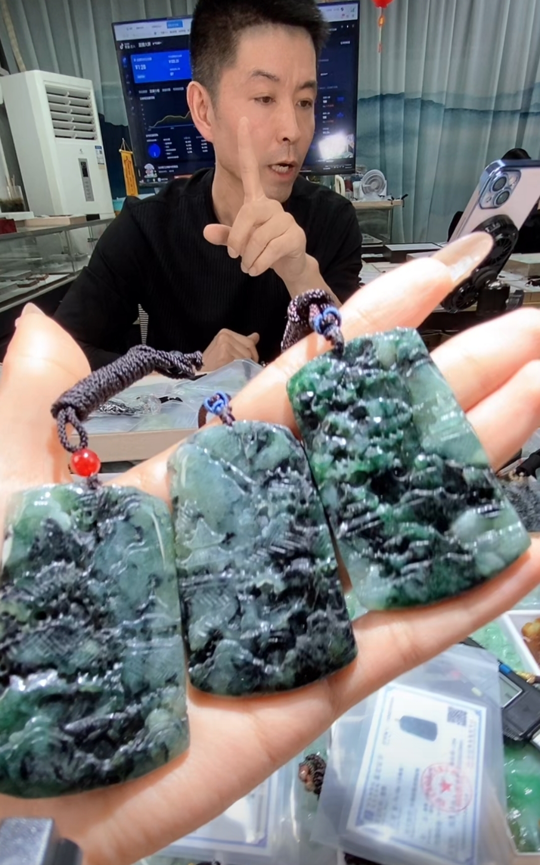 天然缅甸翡翠A货未镶嵌多样性仅发一件随机发货