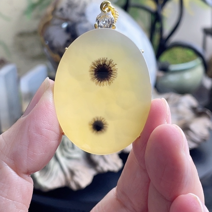 玛瑙/玉髓珠宝半成品银S925镀金镶嵌