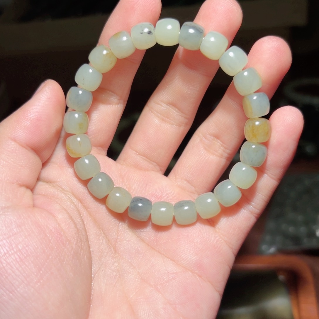 和田玉手链未镶嵌