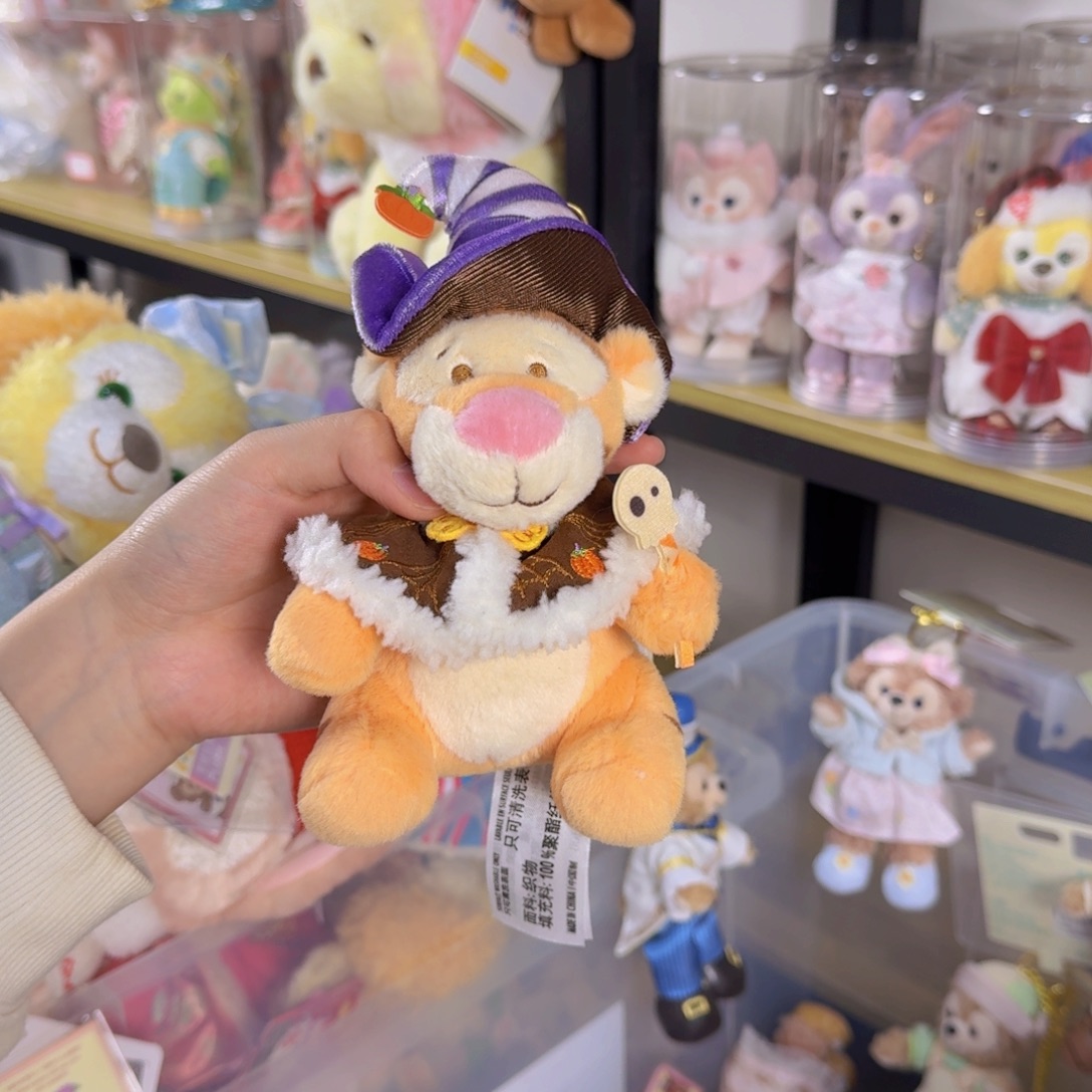 上迪万圣跳跳虎挂件