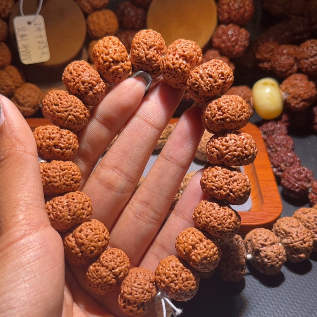 金刚菩提吊坠夹板菠萝蜜20