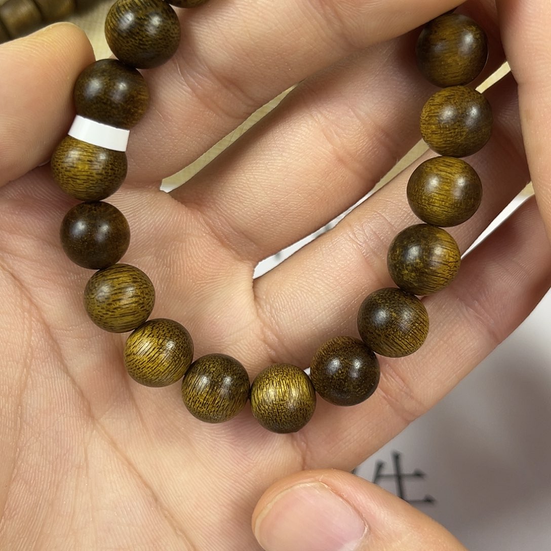 手串沉香芽庄白棋楠1.0沉水
