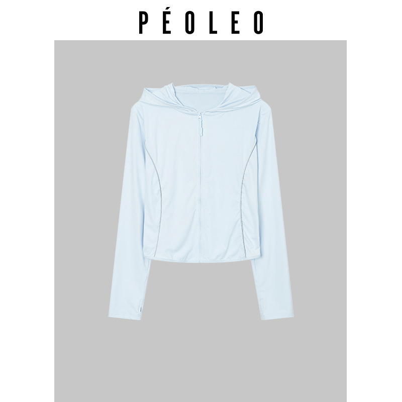 【小余专属1】飘蕾夏季防晒外套女连帽遮阳防晒服DK5102039