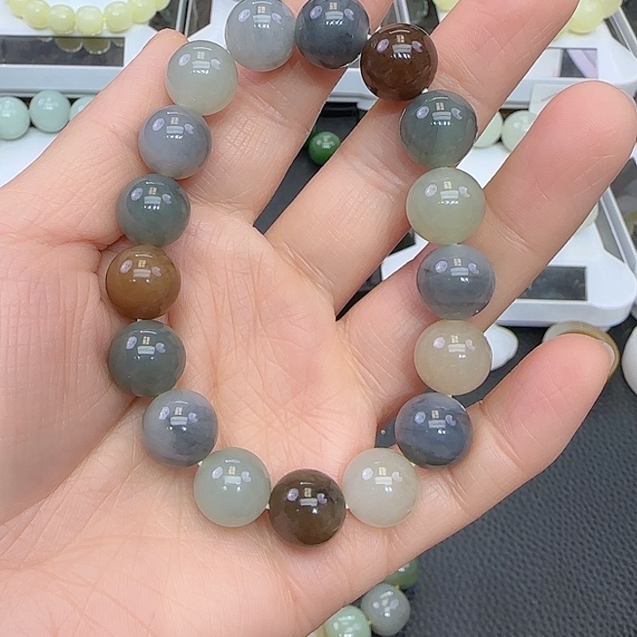 和田玉手串未镶嵌用****8