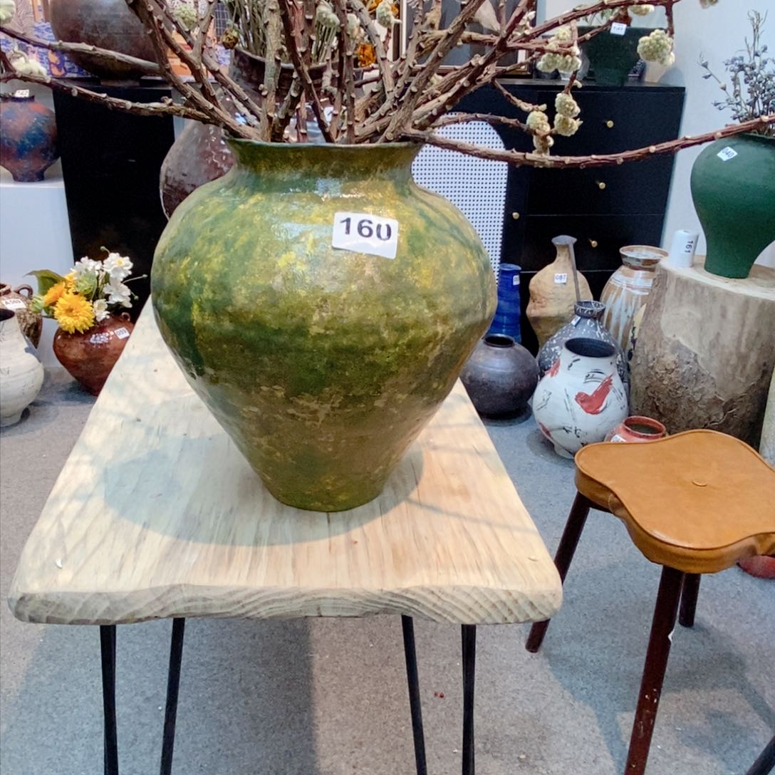 瓶景德镇手工花器 盘泥微瑕