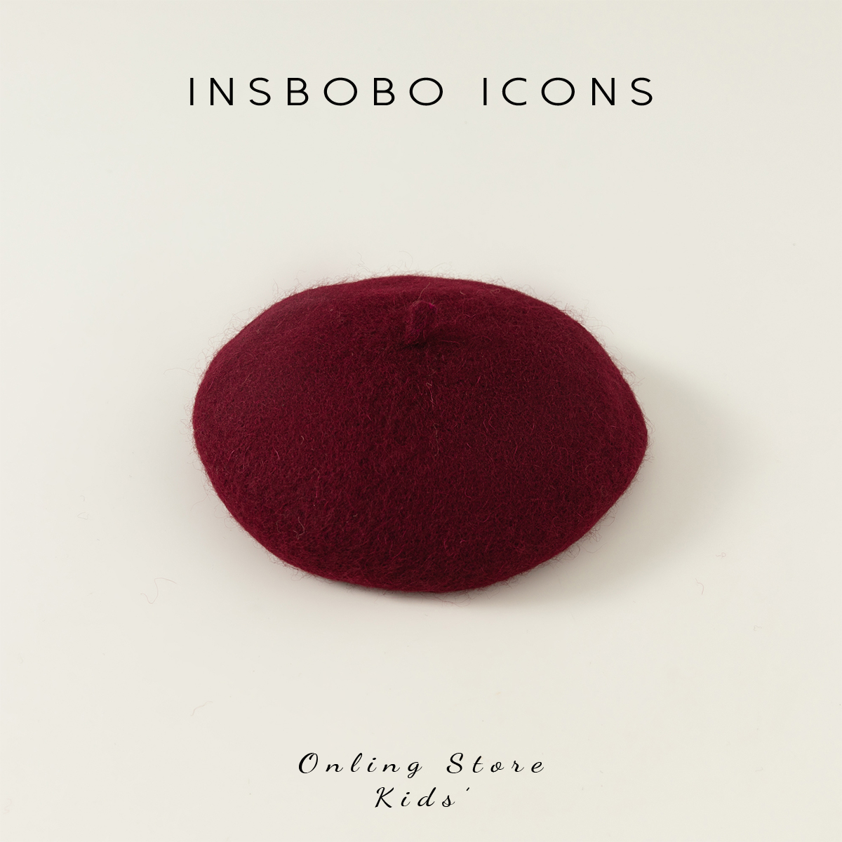 纯色贝雷帽PS23016