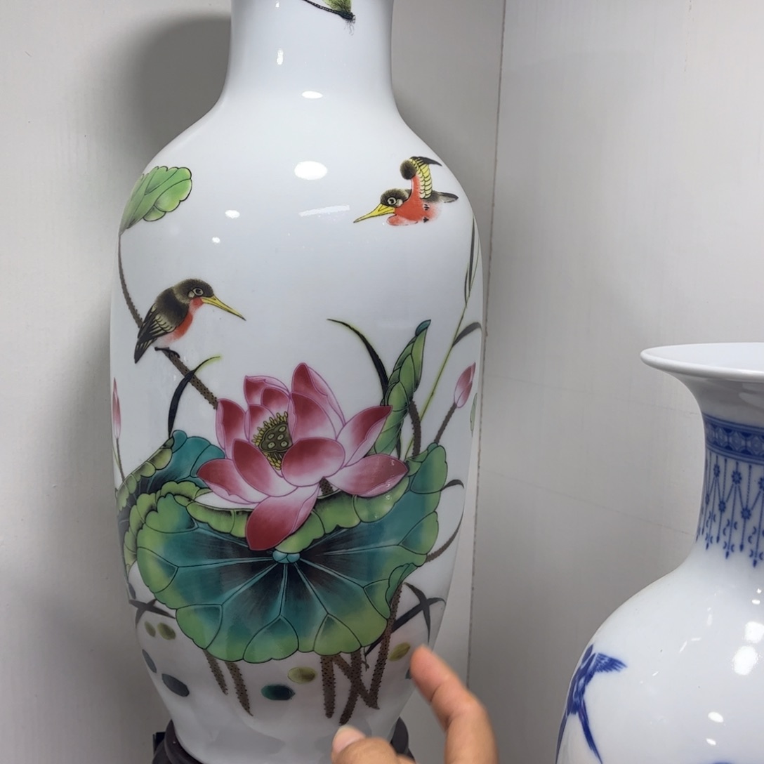 景德镇陶瓷花瓶摆件