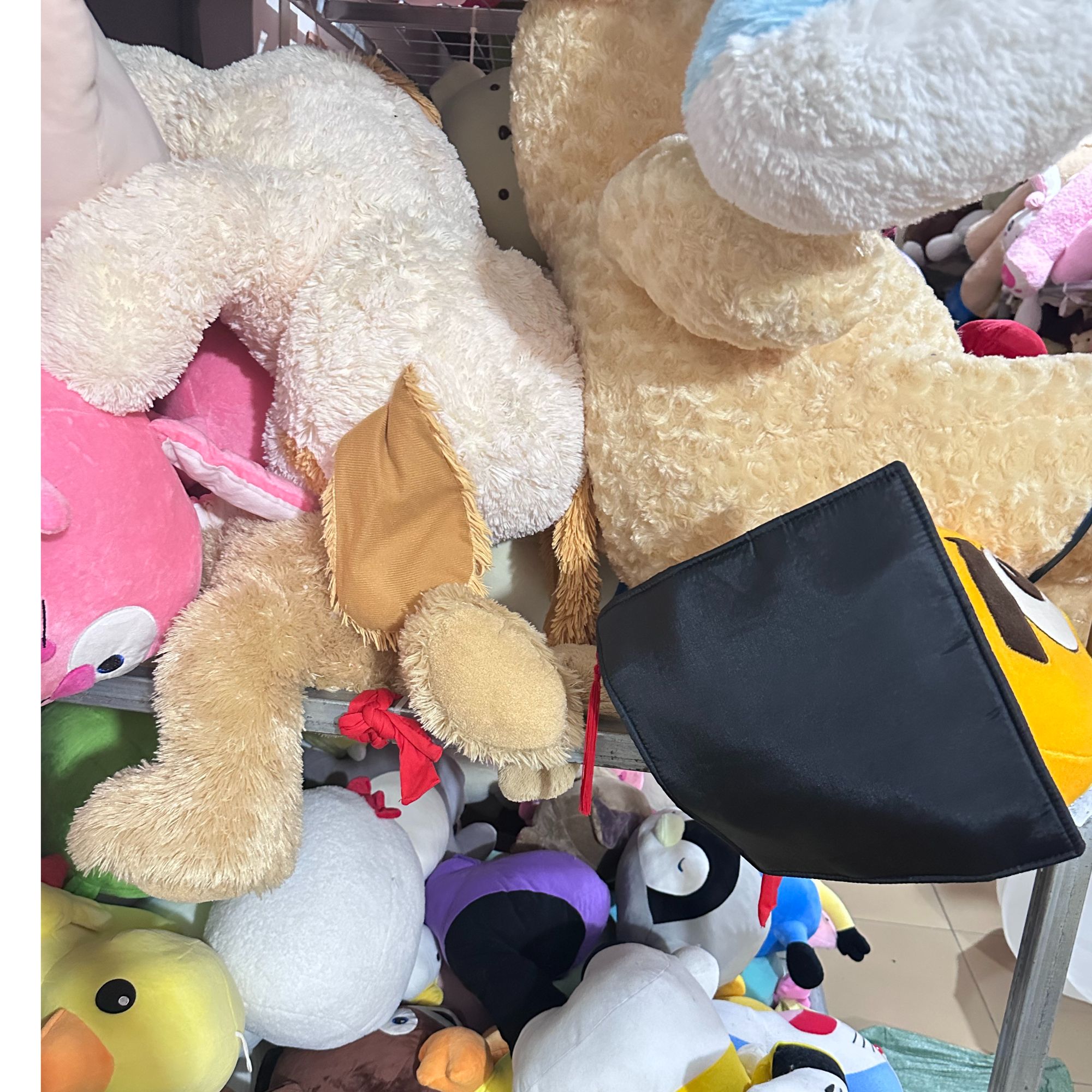 21—100毛绒公仔玩具可爱女生抱枕草莓熊史迪仔星黛露（默认微瑕）