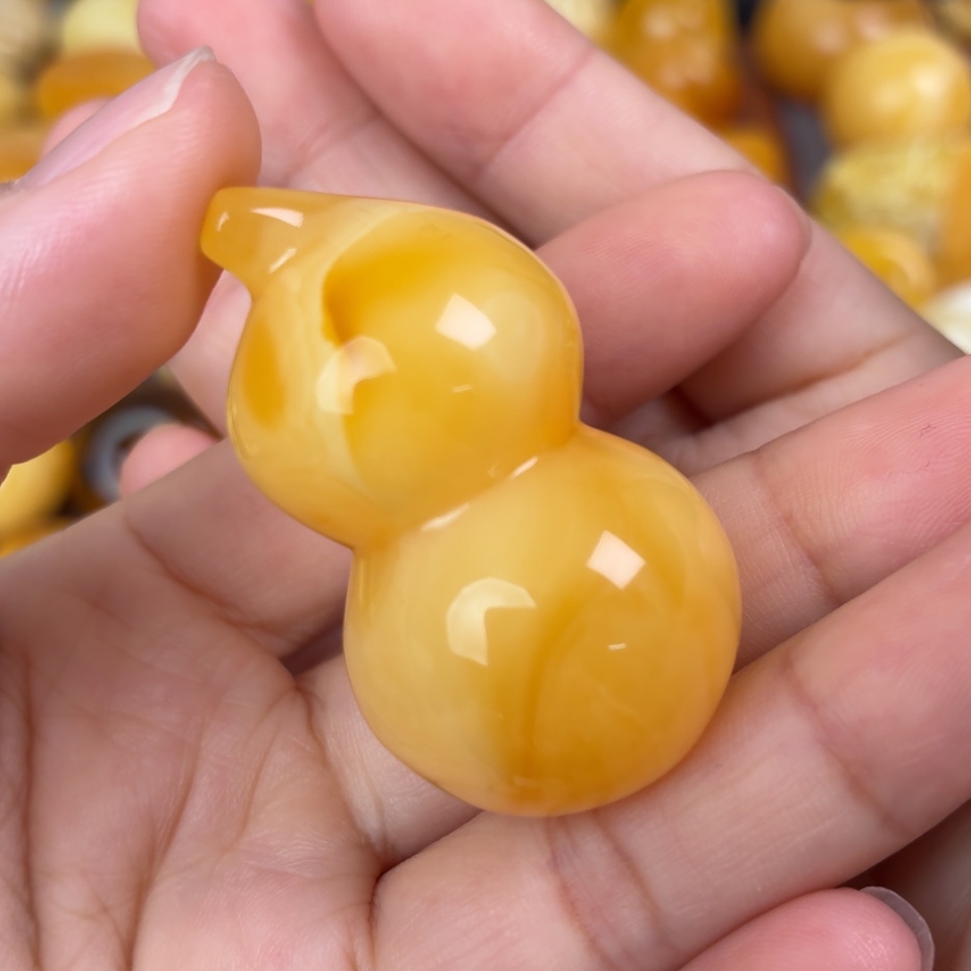 蜜蜡未镶嵌吊坠(不含链)葫芦